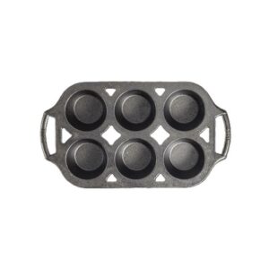 Lodge 7 in. W X 13 in. L Muffin Pan Gray - Image 2