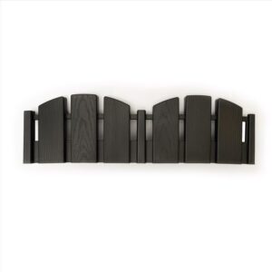 EasyFlex 10 ft. L X 4.5 in. H Plastic Black Landscape Edging Kit - Image 2