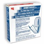 USG Sheetrock 100 ft. L X 2-1/16 in. W Reinforced Metal White Self Adhesive Flex Tape