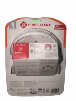 First Alert 2 Pack 10 year Battery-Powered Photoelectric Smoke Detector - Image 2