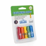 Tool Time Manufacturing Assorted Vinyl Reusable Caulking Caps