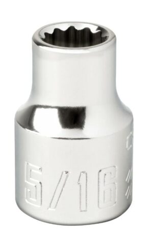 Craftsman 5/16 in. X 3/8 in. drive SAE 12 Point Standard Socket