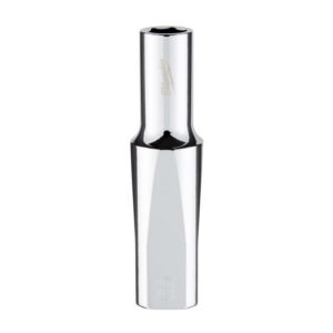 Milwaukee 8 mm X 3/8 in. drive Metric 6 Point Standard Deep Socket
