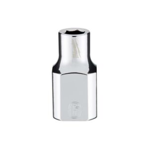 Milwaukee 6 mm X 3/8 in. drive Metric 6 Point Standard Socket