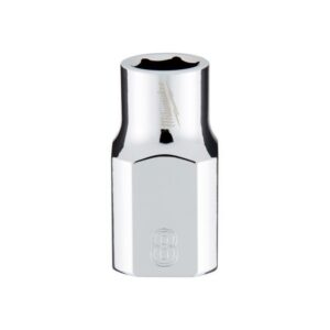 Milwaukee 8 mm X 3/8 in. drive Metric 6 Point Standard Socket