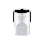 Milwaukee 16 mm X 3/8 in. drive Metric 6 Point Standard Socket