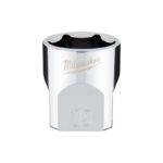 Milwaukee 19 mm X 3/8 in. drive Metric 6 Point Standard Socket
