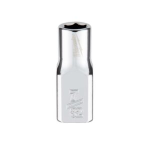 Milwaukee 7/32 in. X 1/4 in. drive SAE 6 Point Standard Socket