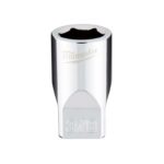 Milwaukee 3/8 in. X 1/4 in. drive SAE 6 Point Standard Socket