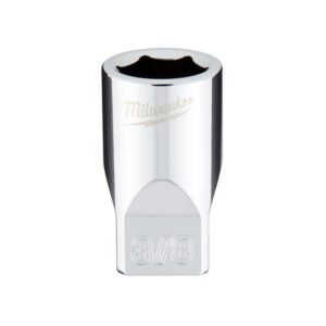 Milwaukee 3/8 in. X 1/4 in. drive SAE 6 Point Standard Socket