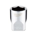 Milwaukee 9/16 in. X 1/4 in. drive SAE 6 Point Standard Socket