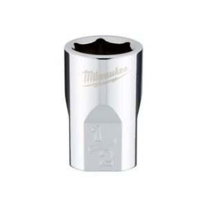 Milwaukee 1/2 in. X 3/8 in. drive SAE 6 Point Standard Socket