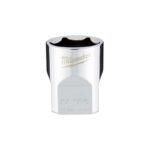 Milwaukee 11/16 in. X 3/8 in. drive SAE 6 Point Standard Socket