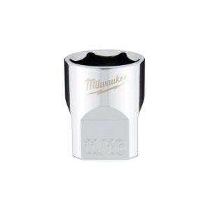 Milwaukee 11/16 in. X 3/8 in. drive SAE 6 Point Standard Socket