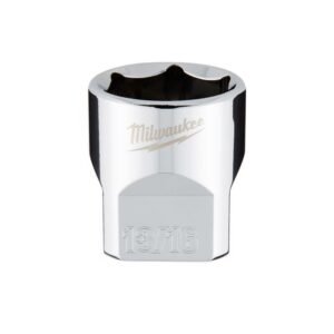 Milwaukee 13/16 in. X 3/8 in. drive SAE 6 Point Standard Socket