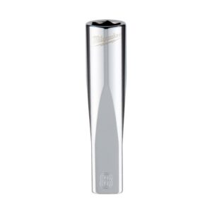 Milwaukee 8 mm X 1/4 in. drive Metric 6 Point Standard Deep Socket