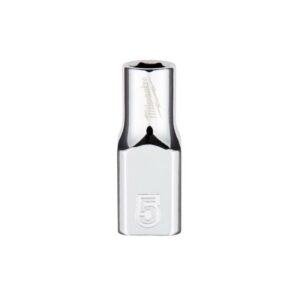 Milwaukee 5 mm X 1/4 in. drive Metric 6 Point Standard Socket - Image 2