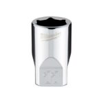 Milwaukee 11 mm X 1/4 in. drive Metric 6 Point Standard Socket