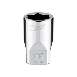 Milwaukee 11 mm X 1/4 in. drive Metric 6 Point Standard Socket