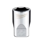 Milwaukee 12 mm X 1/4 in. drive Metric 6 Point Standard Socket