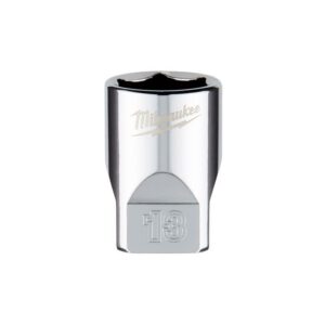 Milwaukee 13 mm X 1/4 in. drive Metric 6 Point Standard Socket - Image 2