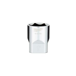 Milwaukee 1 in. X 1/2 in. drive SAE 6 Point Standard Deep Socket