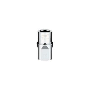 Milwaukee 13 mm X 1/2 in. drive Metric 6 Point Standard Socket