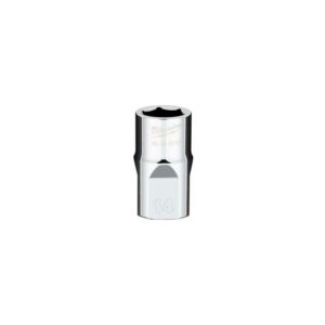 Milwaukee 14 mm X 1/2 in. drive Metric 6 Point Standard Socket