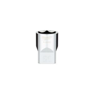 Milwaukee 21 mm X 1/2 in. drive Metric 6 Point Socket