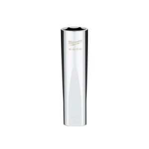 Milwaukee 16 mm X 1/2 in. drive Metric 6 Point Standard Deep Socket