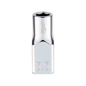 Milwaukee 5.5 mm X 1/4 in. drive Metric 6 Point Standard Socket