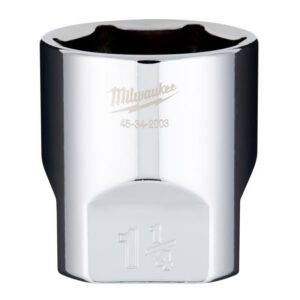 Milwaukee 1-1/4 in. X 1/2 in. drive SAE 6 Point Standard Socket - Image 2