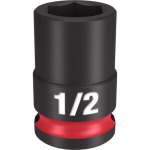 Milwaukee Shockwave 1/2 in. X 3/8 in. drive SAE 6 Point Standard Impact Socket - Image 2