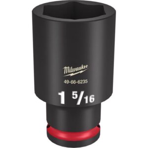 Milwaukee Shockwave 1-5/16 in. X 1/2 in. drive SAE 6 Point Deep Impact Socket - Image 2