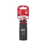 Milwaukee SHOCKWAVE 7/8 in. X 1/2 in. drive SAE 6 Point Deep Impact Socket