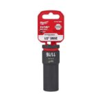 Milwaukee Shockwave 11/16 in. X 1/2 in. drive SAE 6 Point Deep Impact Socket
