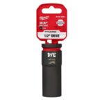 Milwaukee Shockwave 3/4 in. X 1/2 in. drive SAE 6 Point Deep Impact Socket