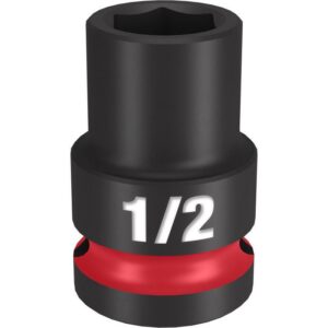 Milwaukee Shockwave 1/2 in. X 1/2 in. drive SAE 6 Point Standard Impact Socket - Image 2