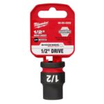 Milwaukee Shockwave 1/2 in. X 1/2 in. drive SAE 6 Point Standard Impact Socket