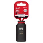 Milwaukee SHOCKWAVE 7/8 in. X 3/8 in. drive SAE 6 Point Deep Impact Socket