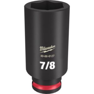 Milwaukee SHOCKWAVE 7/8 in. X 3/8 in. drive SAE 6 Point Deep Impact Socket - Image 2