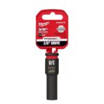 Milwaukee Shockwave 3/8 in. X 3/8 in. drive SAE 6 Point Deep Impact Socket