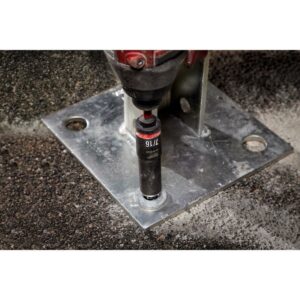 Milwaukee Shockwave 7/16 in. X 3/8 in. drive SAE 6 Point Deep Impact Socket