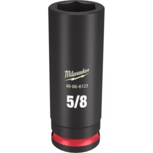 Milwaukee Shockwave 5/8 in. X 3/8 in. drive SAE 6 Point Deep Impact Socket - Image 2
