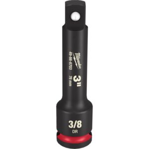 Milwaukee Shockwave 3 in. X 3/8 in. drive SAE Impact Extension - Image 2