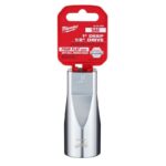 Milwaukee 1 in. X 1/2 in. drive SAE 6 Point Deep Socket