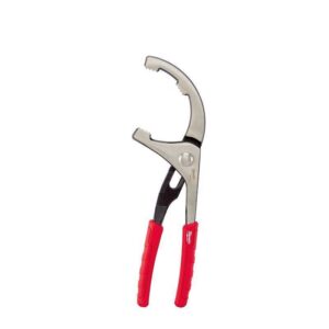 Milwaukee 9 in. Steel Oil Filter and PVC Pliers