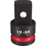 Milwaukee Shockwave Impact Duty 3/4 in. X 1/2 in. drive Impact Socket