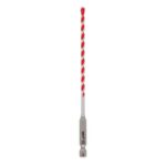 Milwaukee 5/16 in. X 6 in. L Carbide Hammer Drill Bit 3-Flat Shank