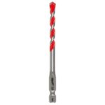 Milwaukee Shockwave 1/4 in. X 4 in. L Carbide Hammer Drill Bit Hex Shank